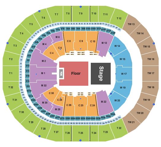 Intuit Dome Olivia Rodrigo Seating Chart